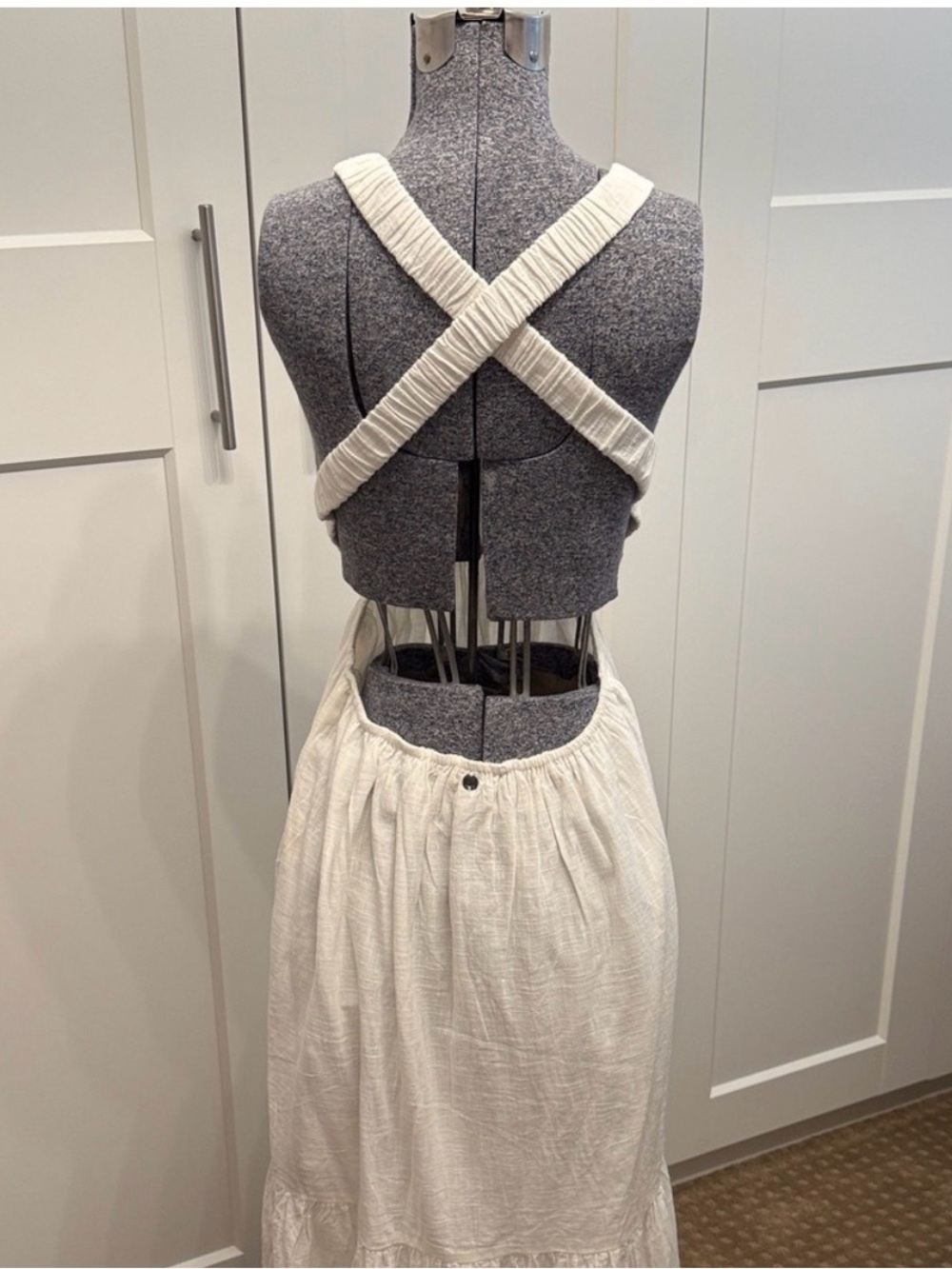 Billabong white cross strap dress - Picture 5 of 7